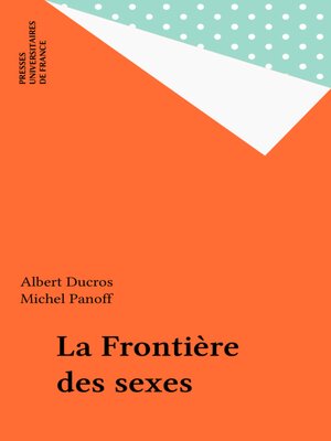 cover image of La Frontière des sexes